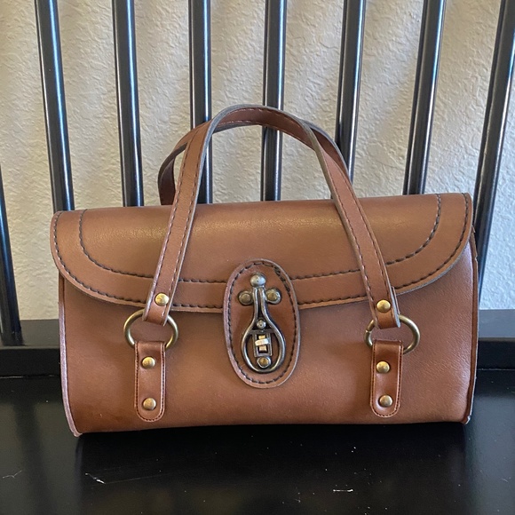 Vintage Spilene Leather Handbag - Picture 1 of 7